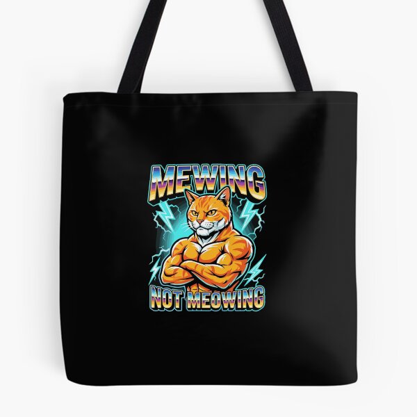Item preview, Mewing Not Meowing Muscular Cat Fitness Bodybuilding Gym Lover designed and sold by PopStars1993.