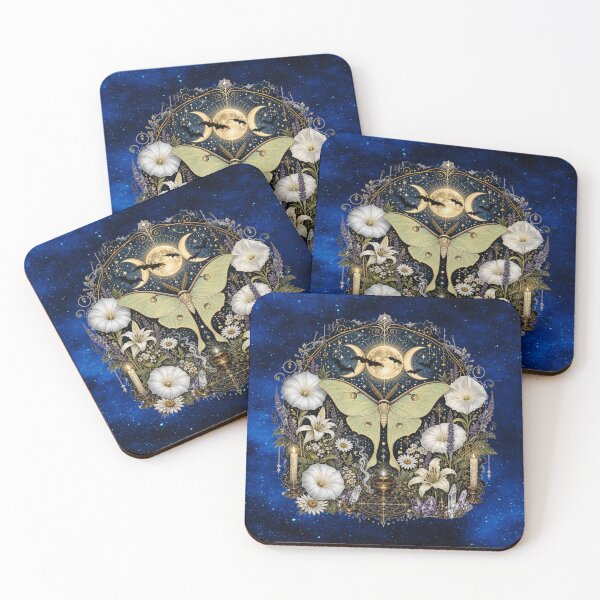 Item preview, Luna Moth of the Triple Moon — Witch’s Garden Awakening designed and sold by MysticOzzy.