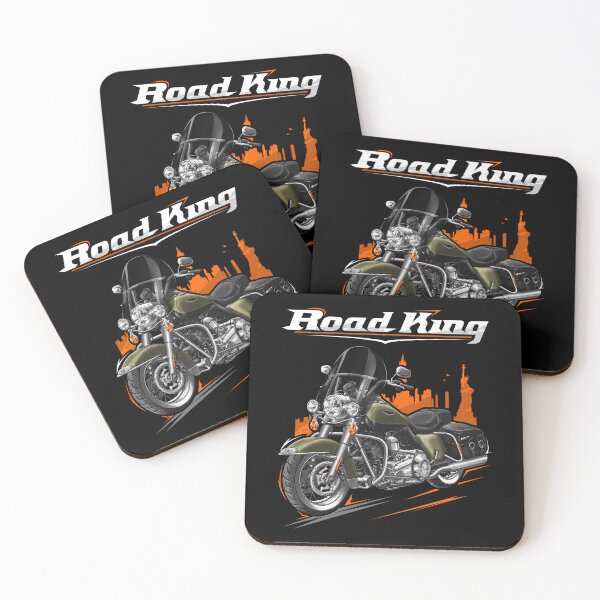 Item preview, Motorcycle Road King Classic FLHRC 2007 Olive Pearl & Vivid for Motorcycle Riders designed and sold by MotoApparelHub.
