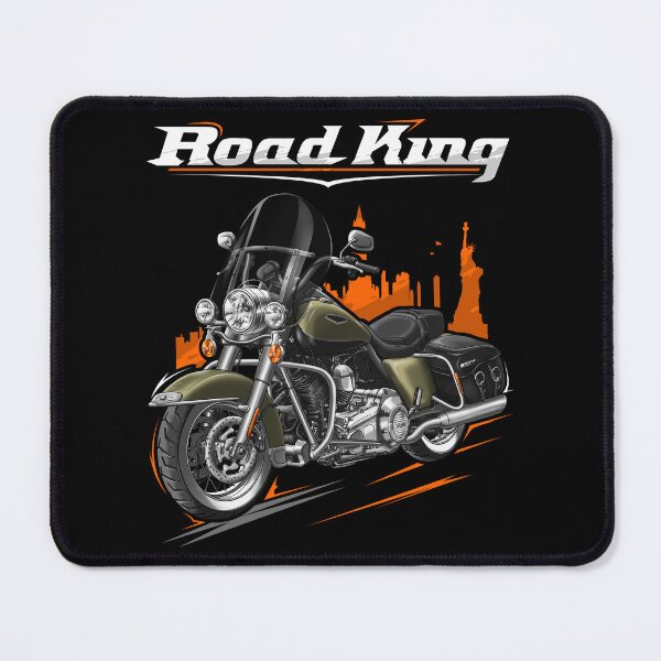 Item preview, Motorcycle Road King Classic FLHRC 2007 Olive Pearl & Vivid for Motorcycle Riders designed and sold by MotoApparelHub.