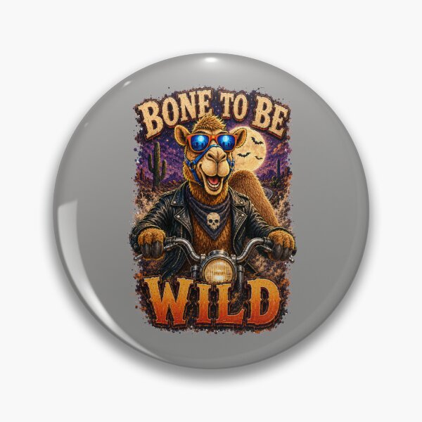 Item preview, Bone To Be Wild – Premium halloween T-Shirt Camel Lover Gift - Cool Halloween Animal Graphic Camel T-Shirt designed and sold by Camel & Quirk.