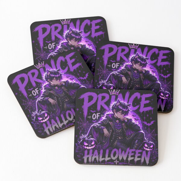 Item preview, Prince of Halloween – Gothic Anime Cat Boy designed and sold by Revyra Design .