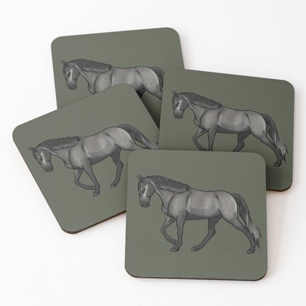Item preview, Steel Grey Tennessee Walking Horse designed and sold by Old Water Cryptid .