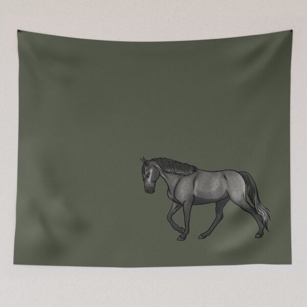 Item preview, Steel Grey Tennessee Walking Horse designed and sold by Old Water Cryptid .