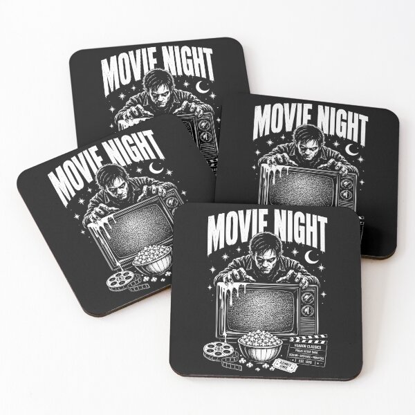 Item preview, Vintage Horror Movie Night Retro designed and sold by CamaleonDesigns.