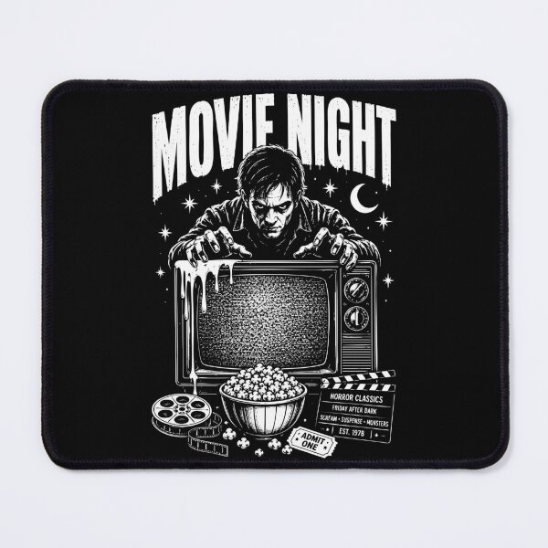 Item preview, Vintage Horror Movie Night Retro designed and sold by CamaleonDesigns.