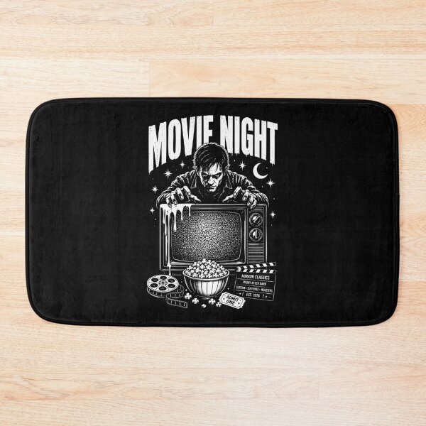 Item preview, Vintage Horror Movie Night Retro designed and sold by CamaleonDesigns.