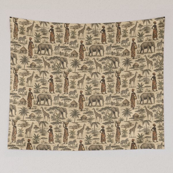 Item preview, African Print  designed and sold by Blue  Robin.