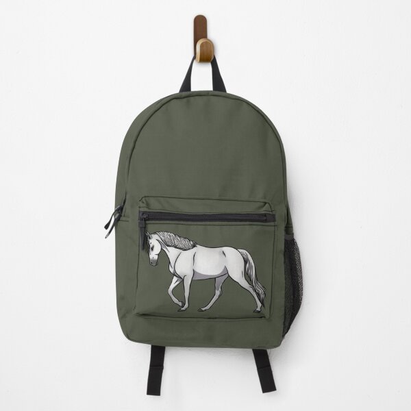 Item preview, White Grey Tennessee Walking Horse designed and sold by Old Water Cryptid .