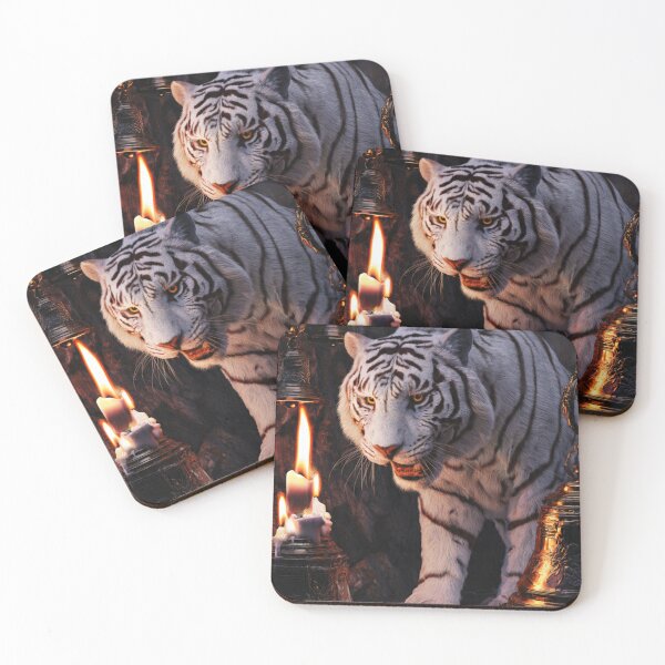 Item preview, Sacred Guardian — White Tiger and Ancient Bells designed and sold by TreatLLC.