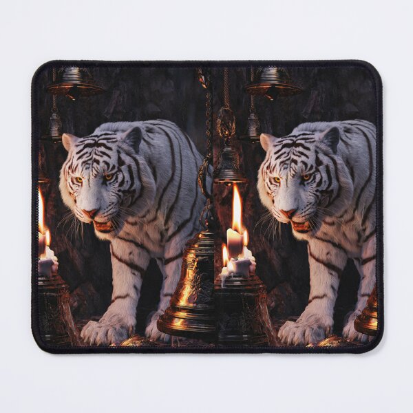 Item preview, Sacred Guardian — White Tiger and Ancient Bells designed and sold by TreatLLC.