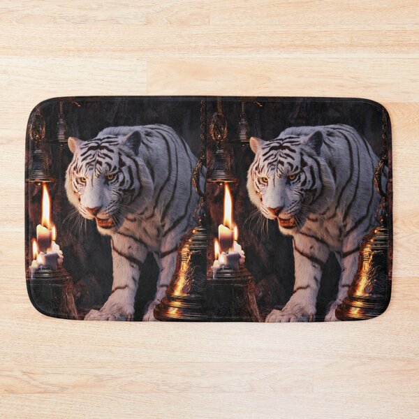 Item preview, Sacred Guardian — White Tiger and Ancient Bells designed and sold by TreatLLC.