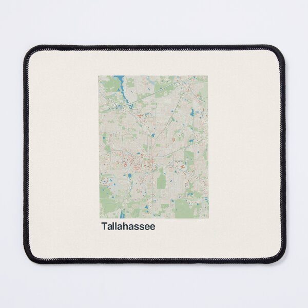 Item preview, Tallahassee Minimalistic Map Art designed and sold by MapsNerd.