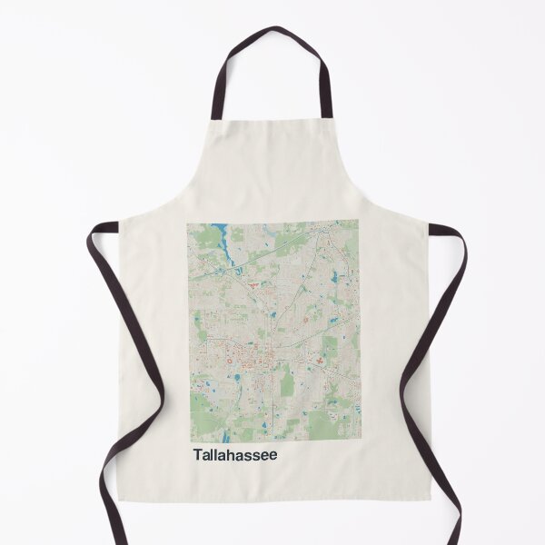 Item preview, Tallahassee Minimalistic Map Art designed and sold by MapsNerd.
