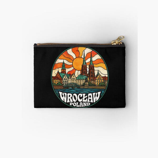 Item preview, Wroclaw City Poland Stained Glass Travel designed and sold by TomFrontierArt.