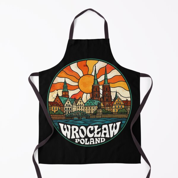 Item preview, Wroclaw City Poland Stained Glass Travel designed and sold by TomFrontierArt.