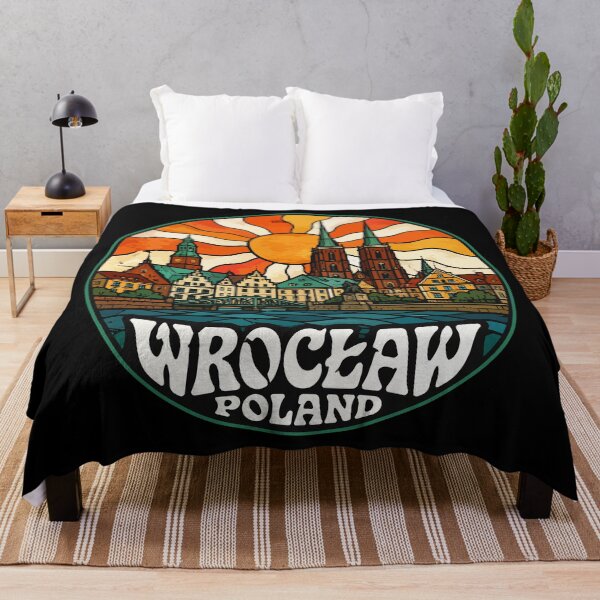 Item preview, Wroclaw City Poland Stained Glass Travel designed and sold by TomFrontierArt.