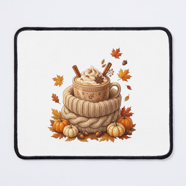 Item preview, Cozy Sweater Pumpkin Spice Latte Shirt designed and sold by HappyCuteCat.