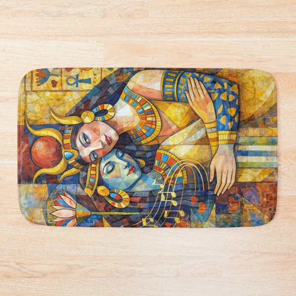 Item preview, Hathor Painting – Egyptian Goddess of Love and Beauty designed and sold by GalleryKauffeld.