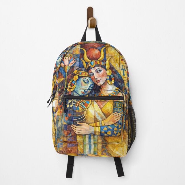 Item preview, Hathor Painting – Egyptian Goddess of Love and Beauty designed and sold by GalleryKauffeld.