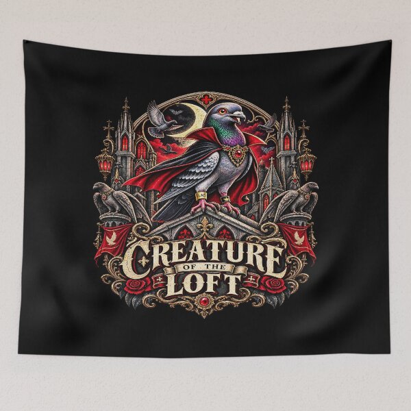 Item preview, Creature Of The Loft designed and sold by TheInkRaven.