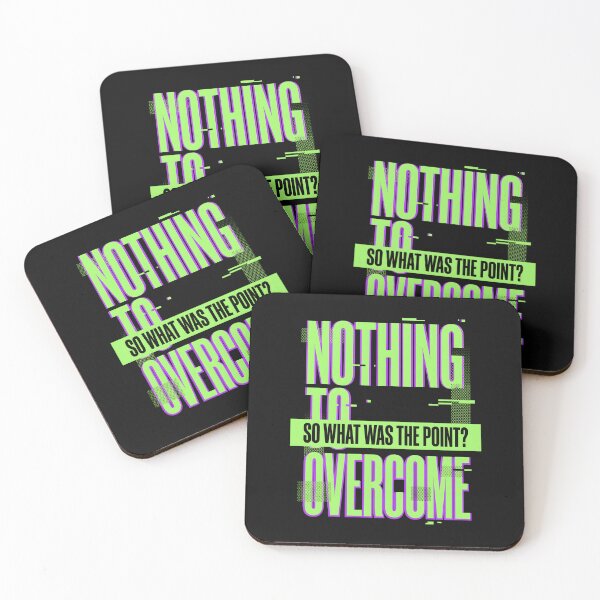 Item preview, Glitchcore Typographic Cyberpunk Nihilistic Quote Design designed and sold by SplashTastic.