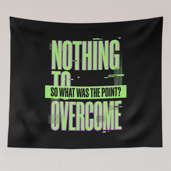 Item preview, Glitchcore Typographic Cyberpunk Nihilistic Quote Design designed and sold by SplashTastic.