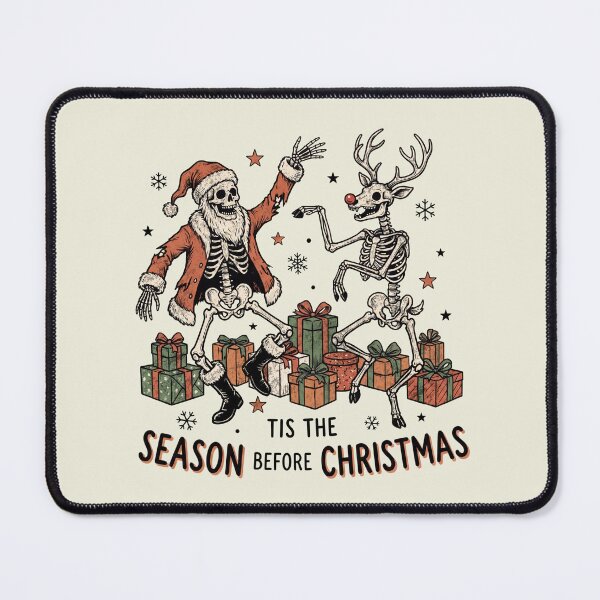 Item preview, Tis the Season Before Christmas Santa Reindeer Vintage Christmas designed and sold by Milasneeze.