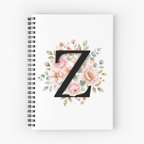 Item preview, Elegant Letter Z Floral Watercolor Monogram designed and sold by ITCHAWAWAA.