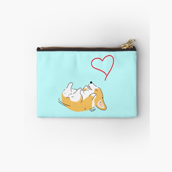 Item preview, Silly Corgi Belly Rub | Cute Dog Love Art designed and sold by Whimsy Moth .