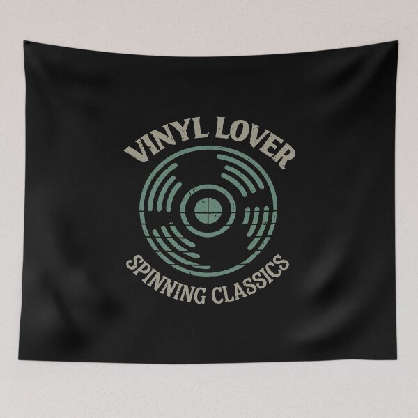 Item preview, Vinyl Lover Spinning Classics Record Design designed and sold by AhmedZouita.