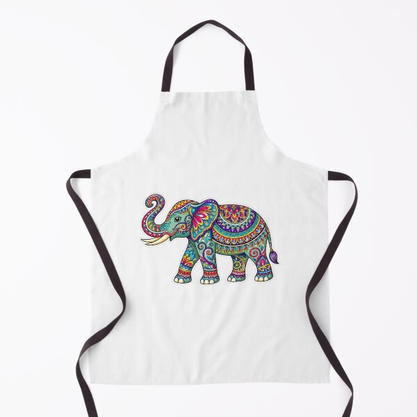 Item preview, Colorful Bohemian Elephant Art designed and sold by PeanutGalSean.