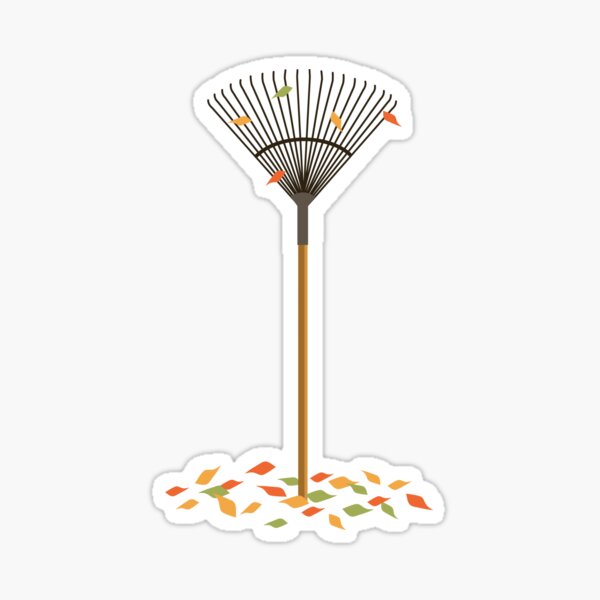 Rake Tree Sticker