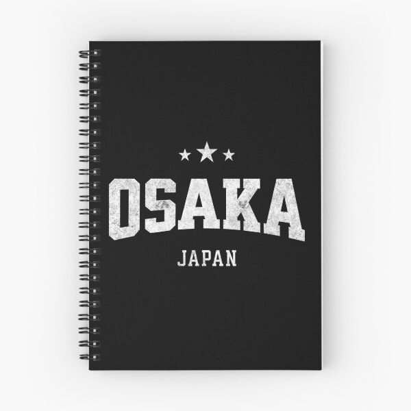 Item preview, Osaka Japan Vintage Varsity Distressed Retro College Travel Design designed and sold by NiceTeeClub.
