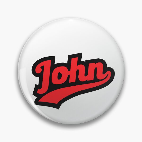 Item preview, John - Name Tag - Sports Design 3.0  designed and sold by Vector-Artist.