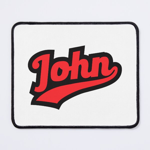 Item preview, John - Name Tag - Sports Design 3.0  designed and sold by Vector-Artist.