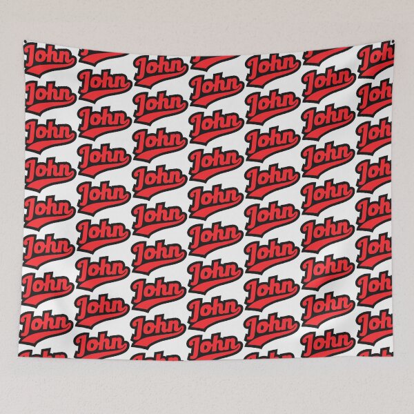 Item preview, John - Name Tag - Sports Design 3.0  designed and sold by Vector-Artist.