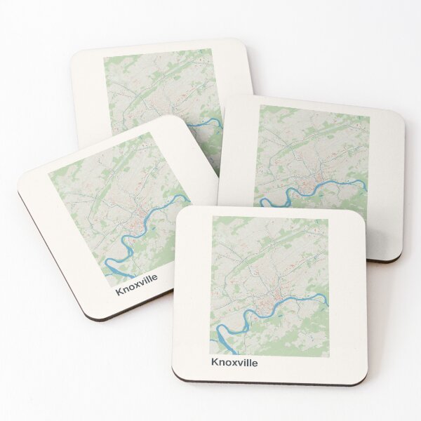 Item preview, Knoxville Minimalistic Map Art designed and sold by MapsNerd.