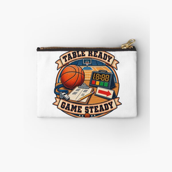 Item preview, Table Ready Game Steady Basketball Score Crew Art designed and sold by CheerfulNest.
