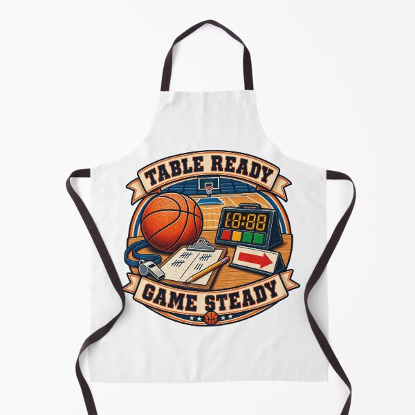 Item preview, Table Ready Game Steady Basketball Score Crew Art designed and sold by CheerfulNest.