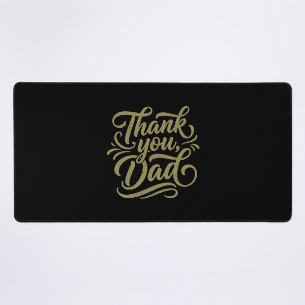 Item preview, Thank You Dad Script Lettering Design designed and sold by AhmedZouita.