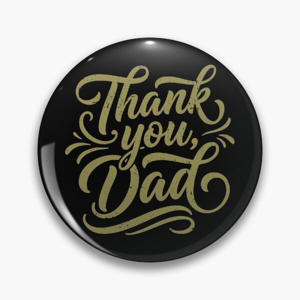 Item preview, Thank You Dad Script Lettering Design designed and sold by AhmedZouita.