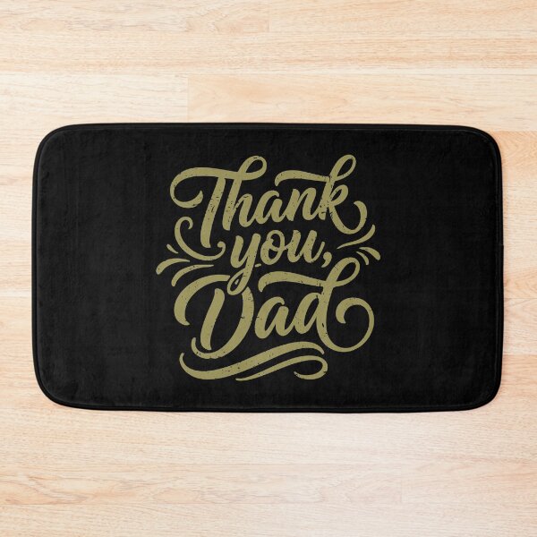 Item preview, Thank You Dad Script Lettering Design designed and sold by AhmedZouita.
