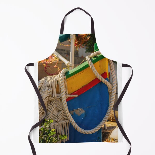 Item preview, Colorful Wooden Boat Bow with Thick Rope Coastline Decor and Nautical Details Sunlit Harbor Scene designed and sold by Nmallia.
