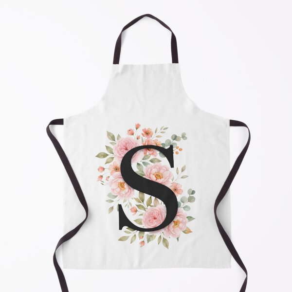 Item preview, Elegant Letter S Floral Watercolor Monogram designed and sold by ITCHAWAWAA.