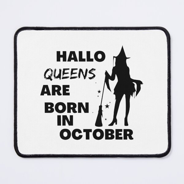 Item preview, October Birthday Queen Floral Crown Vintage Aesthetic Birth Month Gift Idea | Limited Edition designed and sold by jameswalker202.