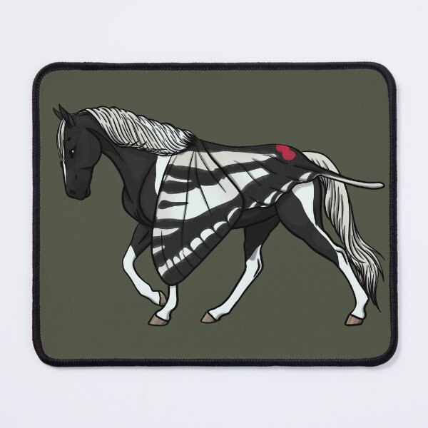 Item preview, Silver Black Tobiano Butterfly Walker designed and sold by Old Water Cryptid .