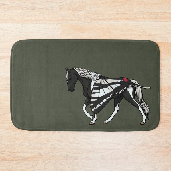 Item preview, Silver Black Tobiano Butterfly Walker designed and sold by Old Water Cryptid .