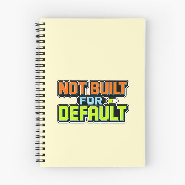 Item preview, Not Built for Default – Bold Y2K Tech Typography designed and sold by Jaani-T.