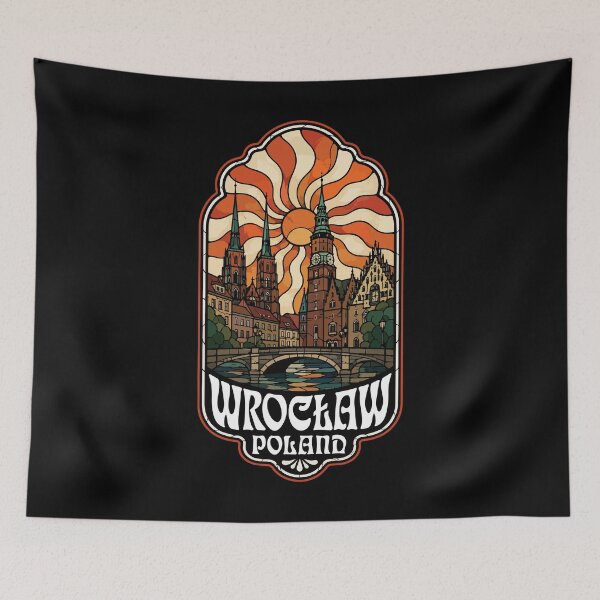 Item preview, Wroclaw City Poland Stained Glass designed and sold by TomFrontierArt.